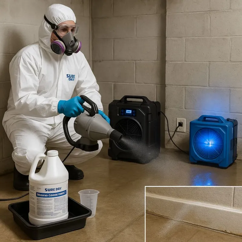 Sanitization and Odor Removal process in West Lawn, IL