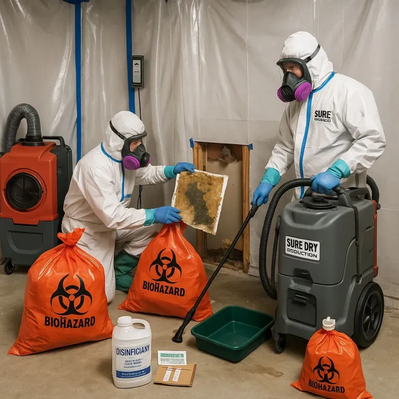 Contaminated Water Handling Protocols process in West Lawn, IL