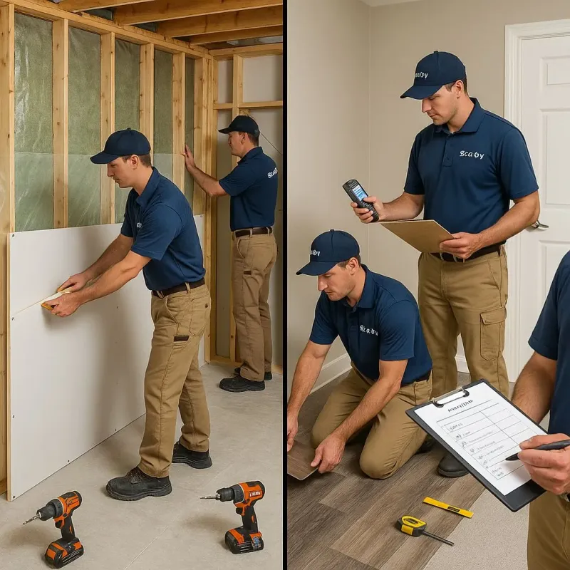 Repairs and Reconstruction process in West Lawn, IL