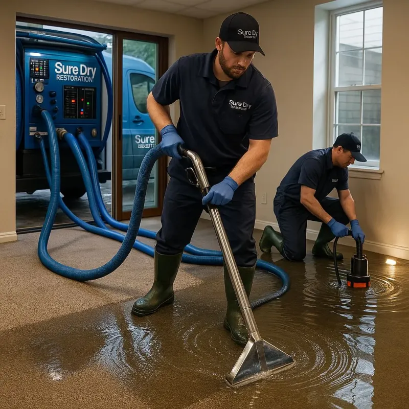 Water Extraction and Removal process in West Lawn, IL